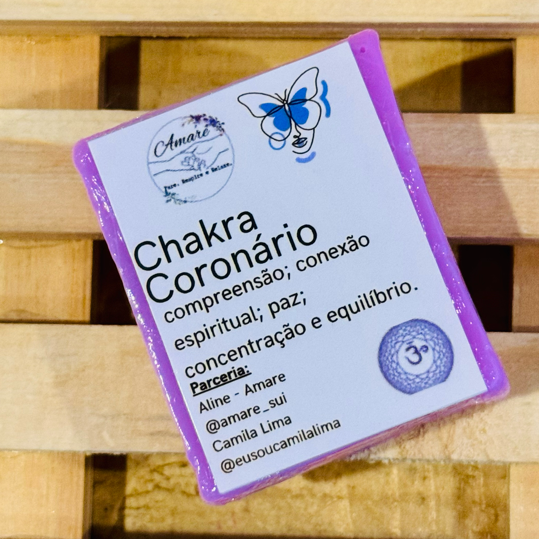 Sabonete Chakra Coronário