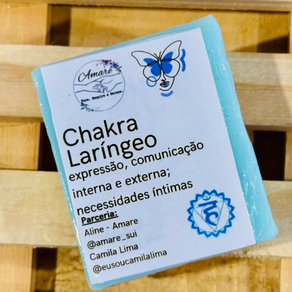 Sabonete Chakra Laríngeo