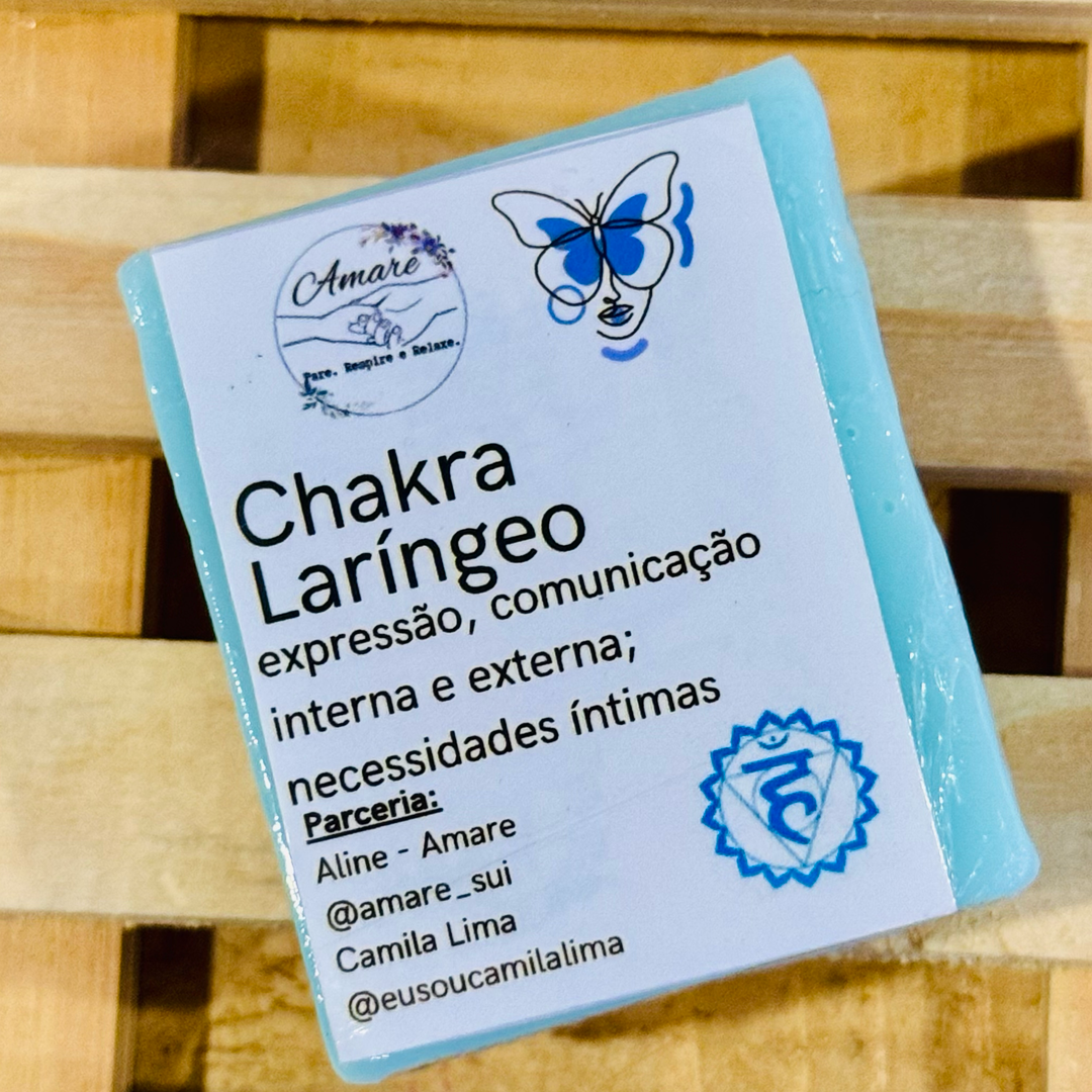 Sabonete Chakra Laríngeo