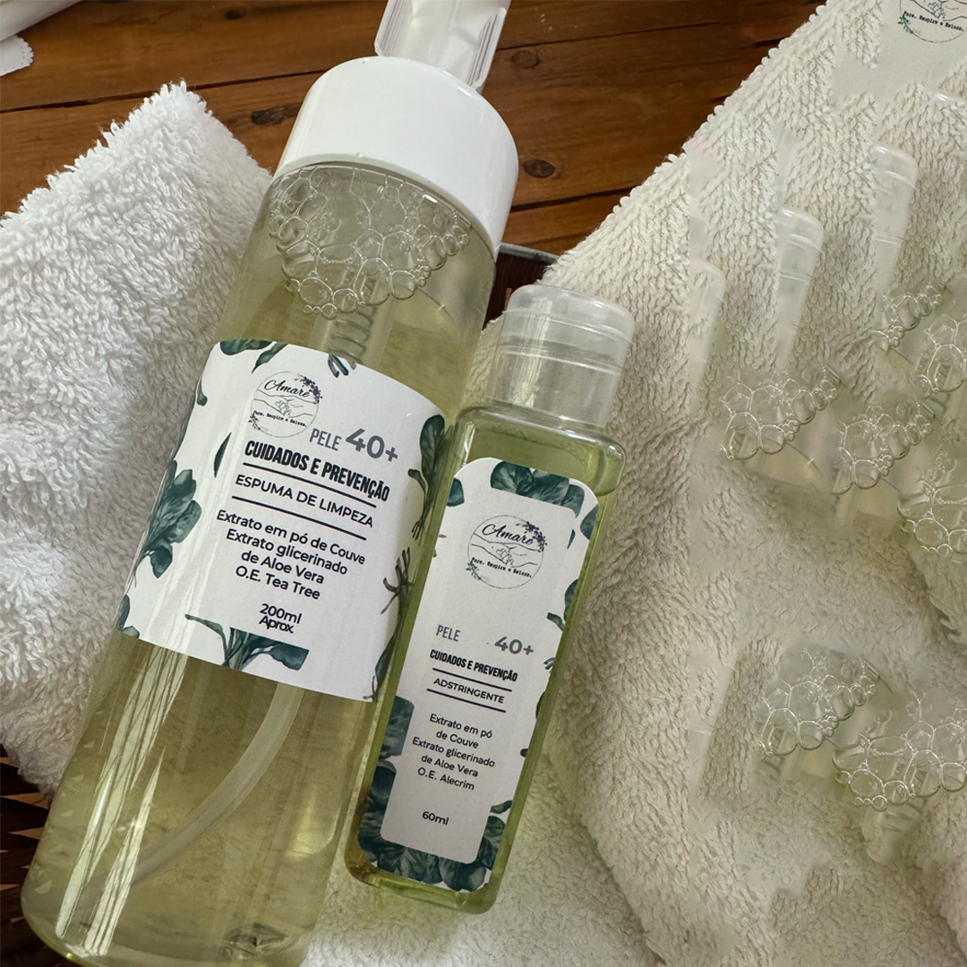 Espuma de Limpeza 200ml (PELE 40+)